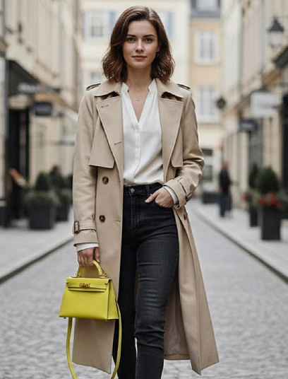 HERMES Женская сумка Kelly mini 19 см 9R Epsom