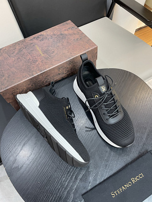 STEFANO RICCI Мужские кроссовки из трикотажа