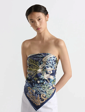 CHRISTIAN DIOR Женский платок из шелка