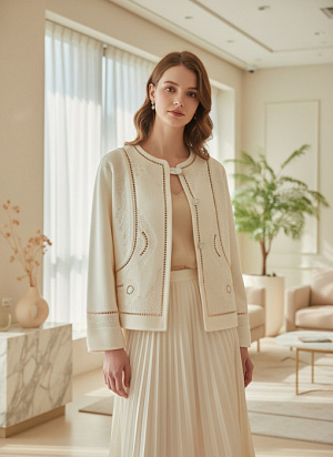 HERMES Женский жакет из кашемира