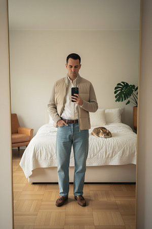 ERMENEGILDO ZEGNA Мужская куртка из кашемира 