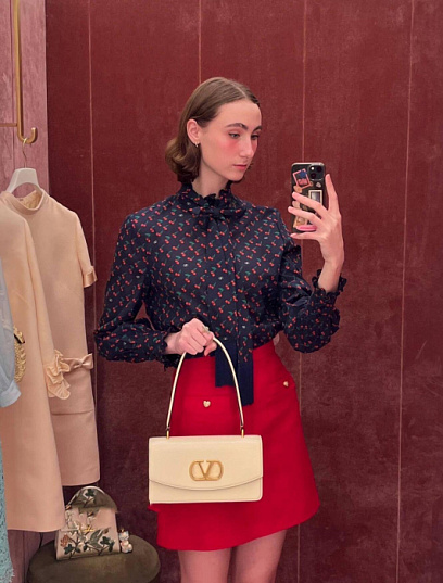 VALENTINO Женская блузка из хлопка 