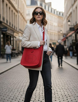 HERMES Женская сумка Evelyne 29 см Q5 Clemence