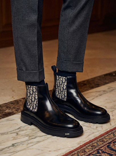 CHRISTIAN DIOR Мужские ботинки челси