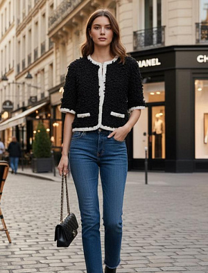 СHANEL Женский кардиган из шелка