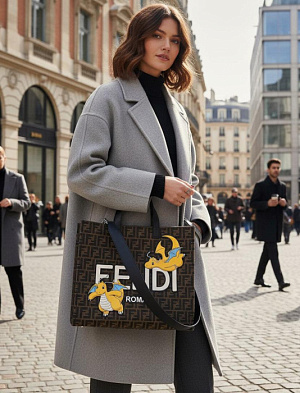 FENDI Женская сумка тоут Pokémon co