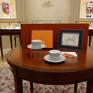 HERMES Чайная пара Mosaique au 24