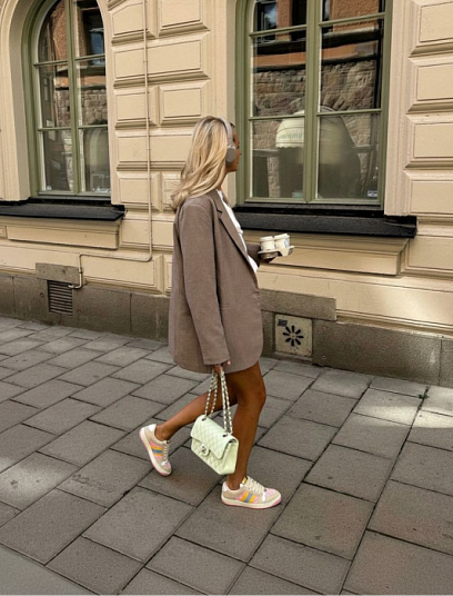 GUCCI Женские кроссовки розовые