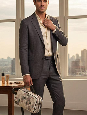 LOUIS VUITTON Мужская косметичка Locker Dopp Kit