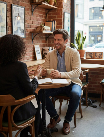 ERMENEGILDO ZEGNA Мужской кардиган 