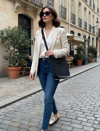 HERMES Женская сумка Evelyne 16 см 89/noir Clemence