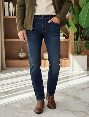 JACOB COHEN Мужские джинсы темно-серые