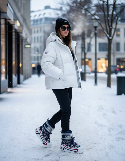 CHRISTIAN DIOR Женские ботинки луноходы