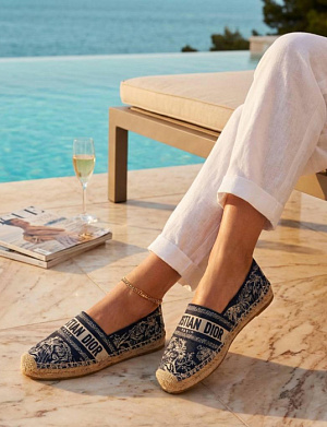 CHRISTIAN DIOR Женские эспадрильи Dior Granville