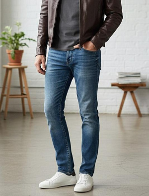 BURBERRY Мужские джинсы