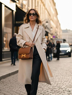 HERMES Женская сумка Constance 24 см 37/gold Swift