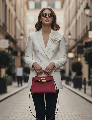 HERMES Женская сумка Kelly mini 19 см Q5 Epsom