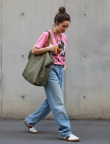 GUCCI Женская футболка 