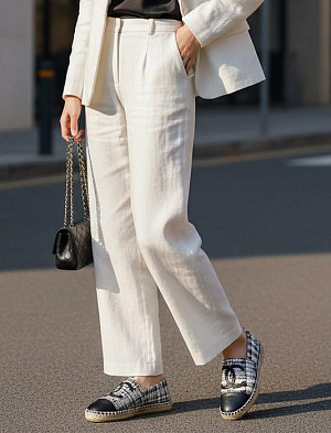 CHANEL Женские эспадрильи Fisherman