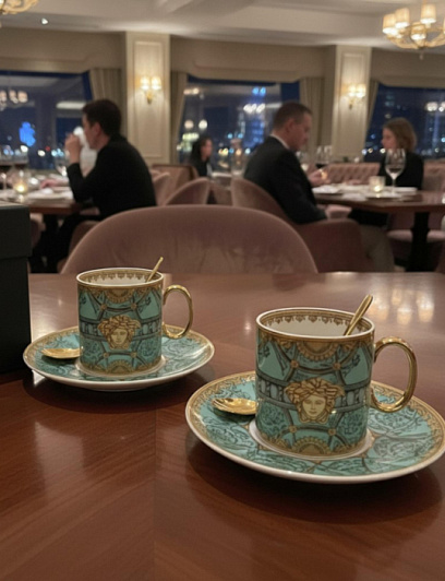 VERSACE Чайная пара Palazzo