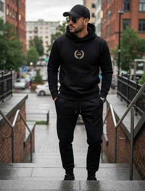 PRADA Мужские брюки в классическом джоггер-силуэте