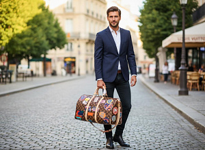 LOUIS VUITTON Дорожная сумка 