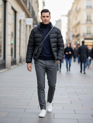 MONCLER Мужская куртка Baudinet