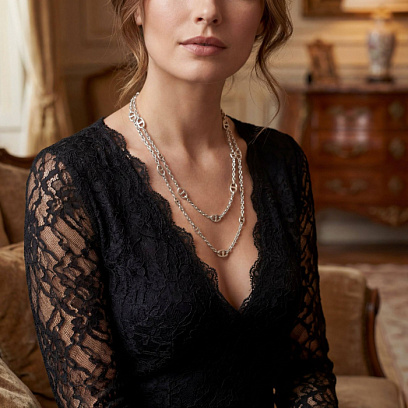 HERMES Женское колье Farandole 120